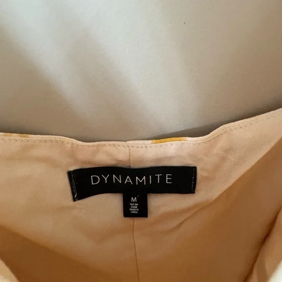 NWOT Dynamite V-neck Slip Mini Dress - Picture 8 of 8